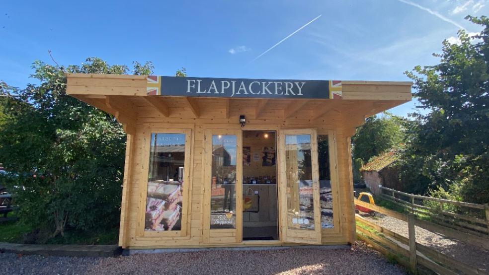 Flapjackery opens at Fordmore Farm Shop, Cullompton The Devon Daily